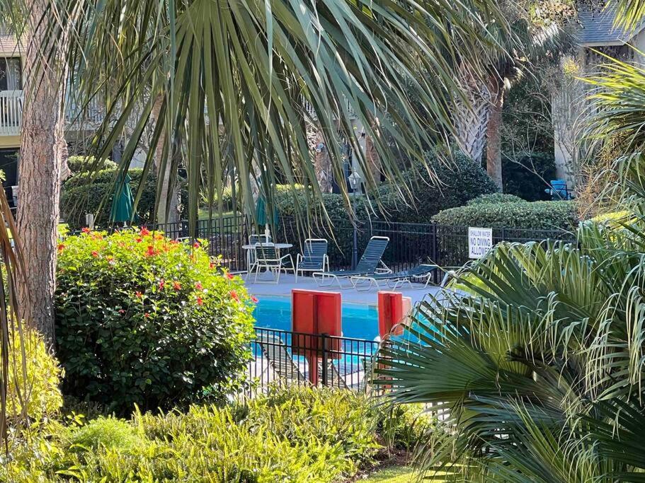 Spacious, Cozy Villa W/Parking In Coligny Villas Hilton Head Island Bagian luar foto