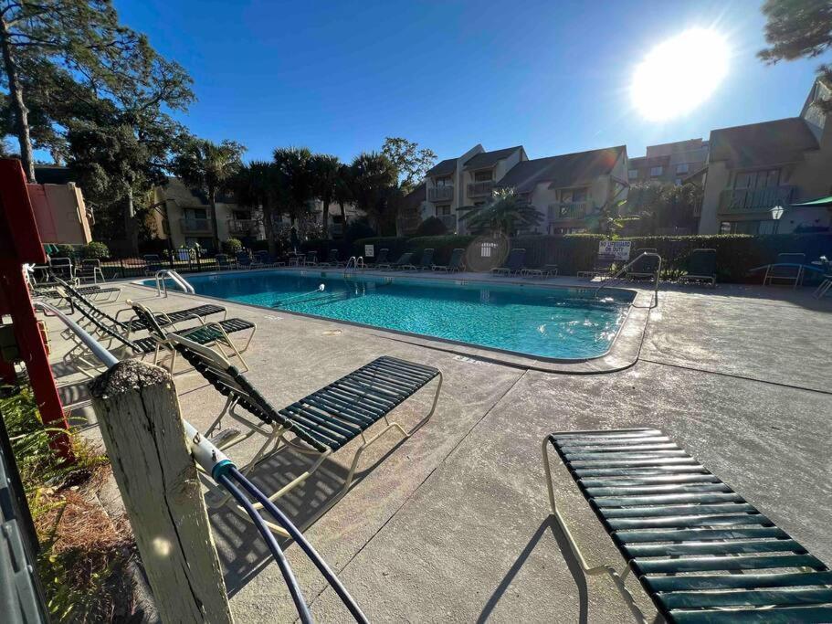 Spacious, Cozy Villa W/Parking In Coligny Villas Hilton Head Island Bagian luar foto